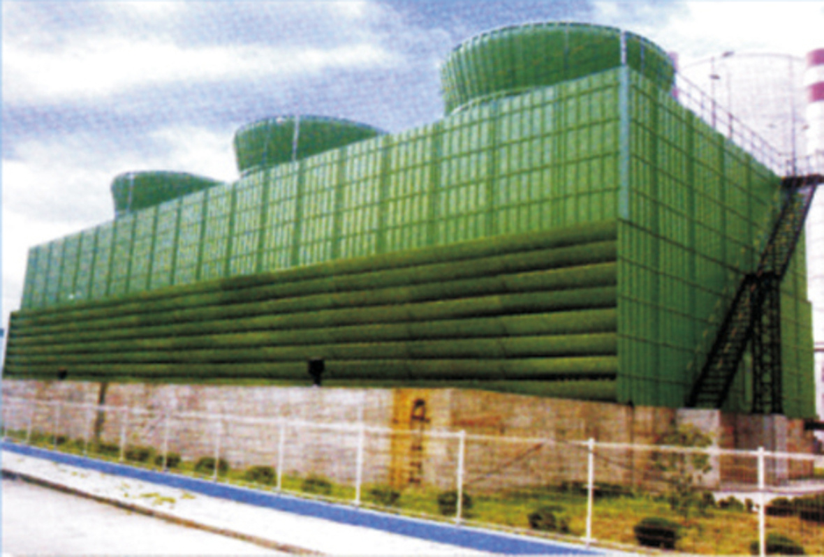 合肥電(diàn)厂OT-VI-3000Tx3台横流塔 合肥電(diàn)厂OT-VI-3000Tx3台横流塔